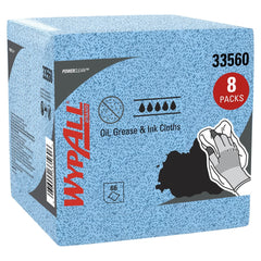 KIMBERLY-CLARK Wypall 33560 Industrial Wiper 1/4 Fold 66 Sheets