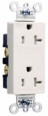 LEGRAND Pass Seymour TR26352LACC8 Decorator Outlet 20A Almond 8-pack