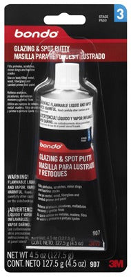 3M 3M Company 907 Glazing Spot Putty 4.5 Oz