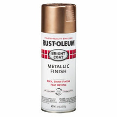 RUST-OLEUM Rust-oleum 344733 Metallic Enamel Aerosol 11 Oz Rose Gold