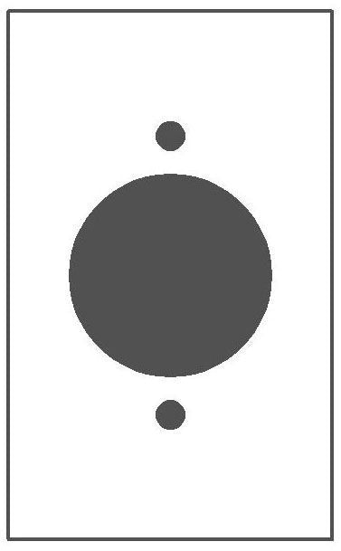 MULBERRY METAL PRODUCTS Mulberry Metal Products 83229 1-Gang 30A TL Receptacle Wallplate (Standard 2.75 x 4.50 in)