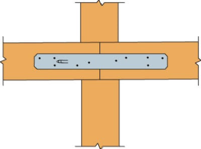 SIMPSON STRONG-TIE Simpson Strong Tie ST12 16 Gauge Structural Strap