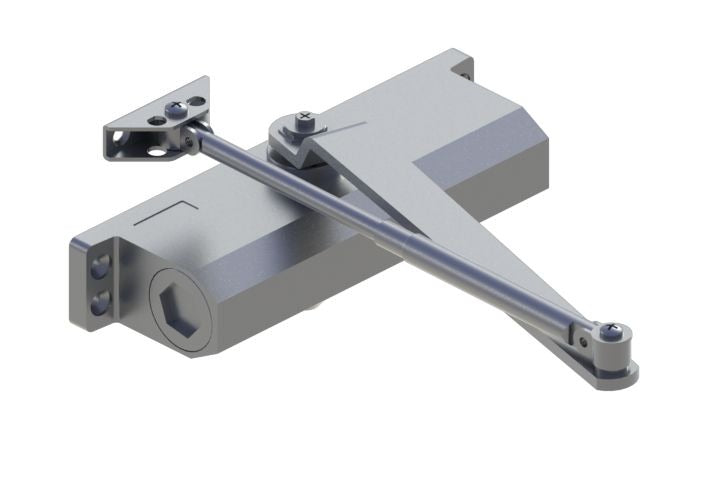 HAGER Hager Hinge 5400MLT25ALMBCK Door Closer Aluminum