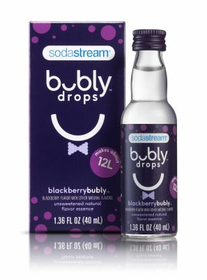 SODASTREAM Sodastream 1525248010 Bubly Blackberry Drops 40ml 6 Pack