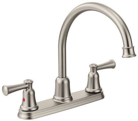 CLEVELAND FAUCET Cleveland Faucet 41611CSL Kitchen Faucet Centerset (17.88 x 13.41 x 2.88 inches)