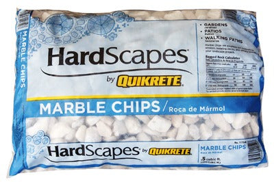 QUIKRETE Quikrete Companies 1175-00 White Marble Rock 0.5 Cu Ft