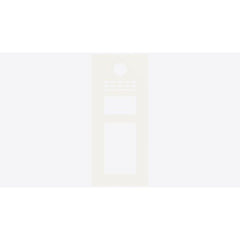DOORBIRD Doorbird 429601257 Flush-mount Intercom Faceplate