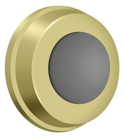 DELTANA Deltana WB100U3 Flush Bumper 1 Inch Bright Brass