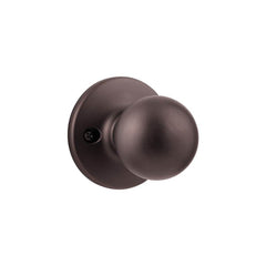 KWIKSET Kwikset 488P-11P Polo Knob Half Dummy Lock Venetian Bronze