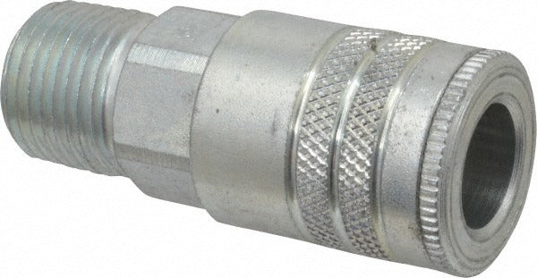 PARKER Parker 24F Pneumatic Hose Coupler 3/8 in 1/2-14 Male Npt