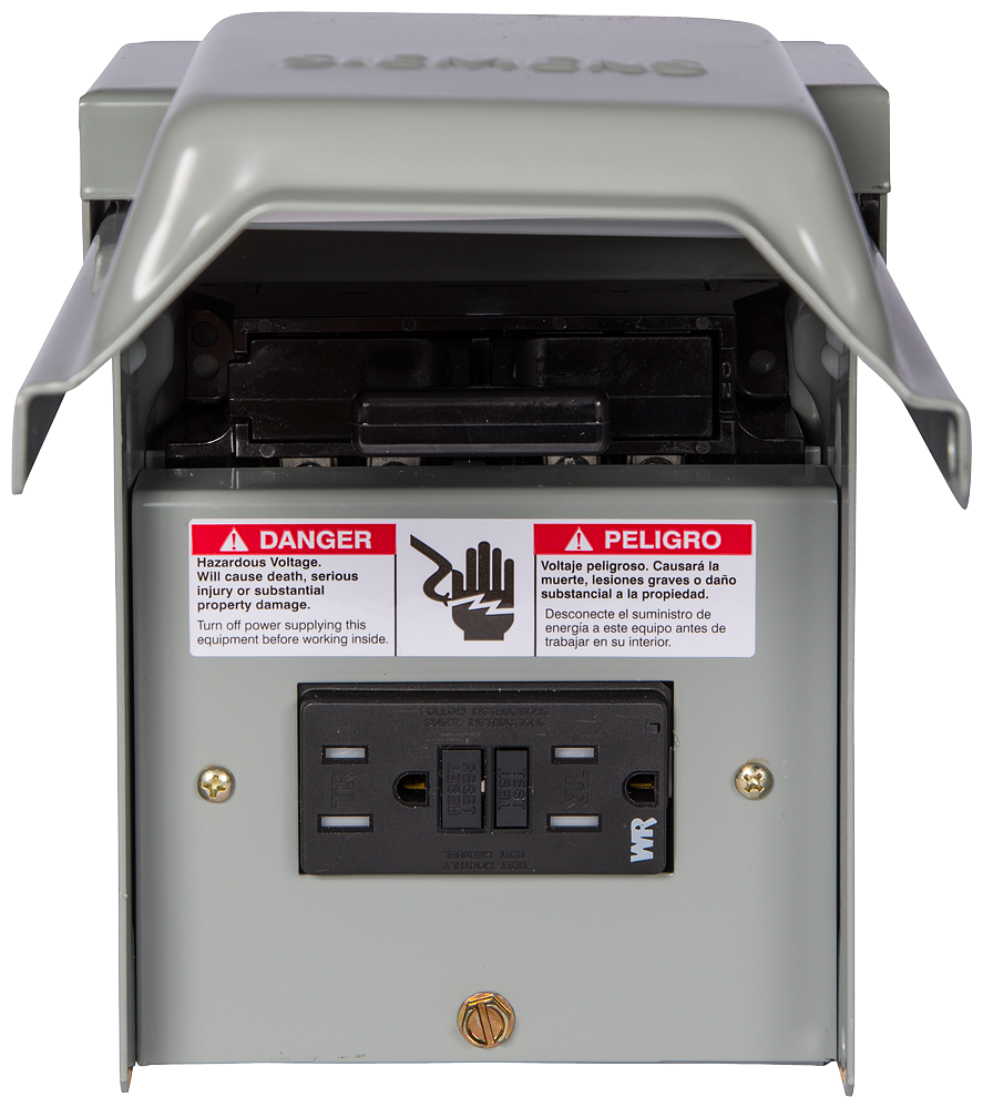 SIEMENS Siemens WN2060PL 240V 60A 10hp Plastic Non-Fusible AC Disconnect, 1-Phase, NEMA-3R