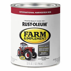 RUST-OLEUM Rust-oleum 280109 Bright Enamel Paint International Red 1 Qt