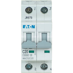 EATON Eaton WMZS2C20 WMZS Din Rail Supplementary Protector 20 A (2 Pole) FAZ-C20-2