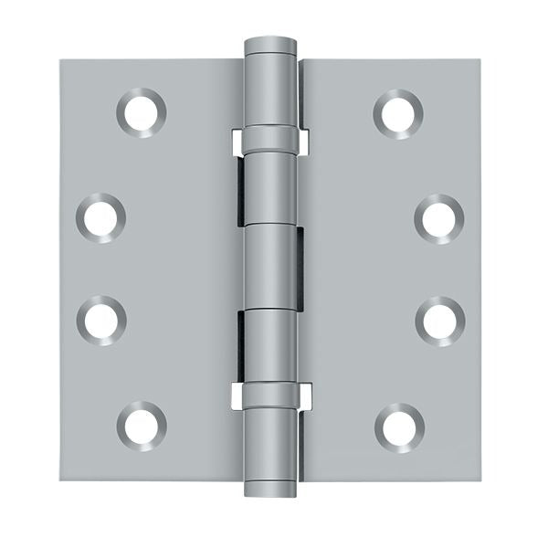 DELTANA Deltana DSB4B26D Square Hinge Ball Bearing 4x4 Satin Chrome