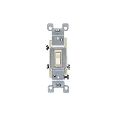 LEVITON Leviton Telcom 1453-CP Toggle Switch 3-way 15A 120V