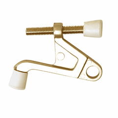 PAMEX Pamex DD02-41PB Heavy Duty Hinge Pin Door Stop 2-7/16 Projection