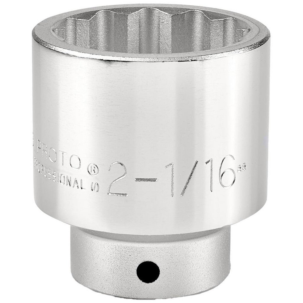 PROTO Proto J5566 Standard Hand Socket 3/4 Drive 2-1/16 in 6 Point