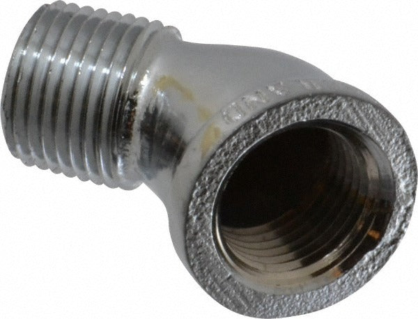 MERIT BRASS Merit Brass C103A-08 Brass 45 Street Elbow 1/2 in Fnpt Mnpt
