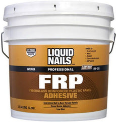 LIQUID NAILS Liquid Nails FRP-310 3.5 Latex Frp Adhesive 3.5 Gallon