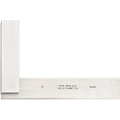STARRETT Starrett 50283 Steel Square 6 in Blade 4-5/16 in Base