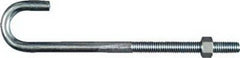 NATIONAL HARDWARE National Mfg N232-967 Zinc J-bolt 3/8x7 in 10-pack