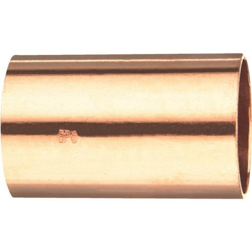 NIBCO Nibco W00970D 3/4 In. x 3/4 In. Copper Coupling Without Stop (Each)