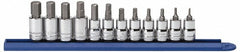 GEARWRENCH Gearwrench 80580 Hex Bit Socket Set 3/8 Drive 12 Pc Metric