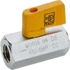 PARKER Parker MV609-6-4 Miniature Ball Valve 3/8x1/4 Fnpt Brass
