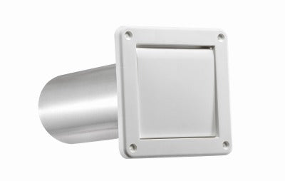 LAMBRO INDUSTRIES Lambro Industries 1422WTP Single Flap Louver Vent 4 in