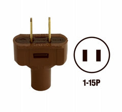 LEVITON Leviton Mfg Co 000-48643-000 Cord Plug 15A 125V Nema 1-15P