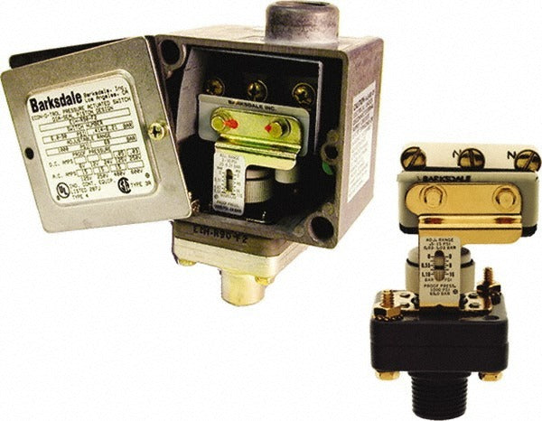 BARKSDALE Barksdale E1S-H15-PLS Pressure Switch 1/2 Npt Spdt 10A