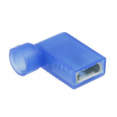 PANDUIT Panduit DNFR14-206FIB-C Quick Connect Female Crimp Connector Fully Insulated (0.187 inches/0.205 inches Tab, 90° Angle, Bulk)