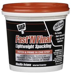 DAP Dap Inc 12142 Lightweight Spackling Quart 6 Pack