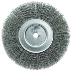 WEILER Weiler 01248 Wheel Brush 10 Inch Crimped Carbon Steel