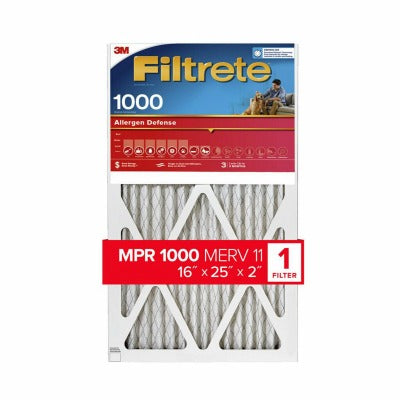 3M 3M NADP01-2IN-4 Filtrete Air Filter 1000 Mpr 16x25x2