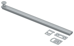 DELTANA Deltana 12SBCS26D Surface Bolt 12 in Concealed Screw Satin Chrome