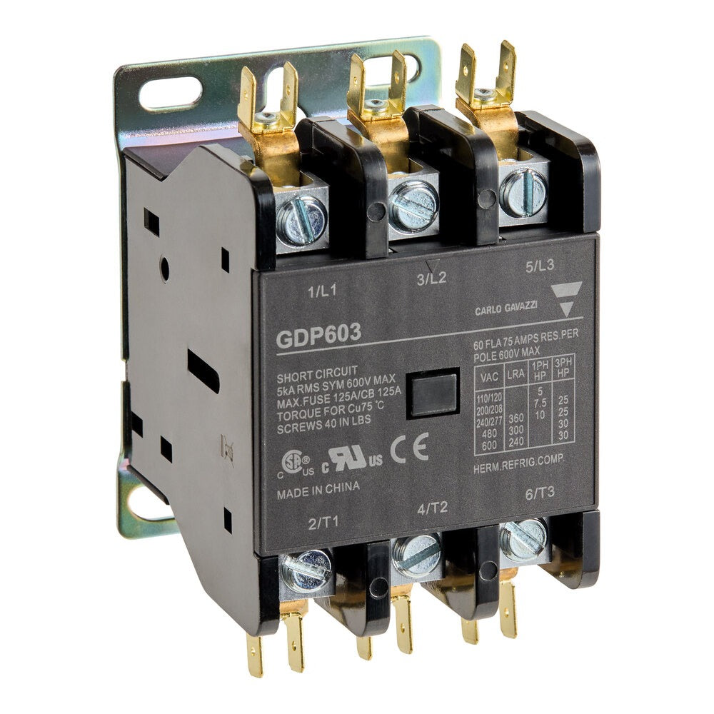 CLEVELAND Cleveland 03506 Contactor 60/75A 120V (3P) CLE03506