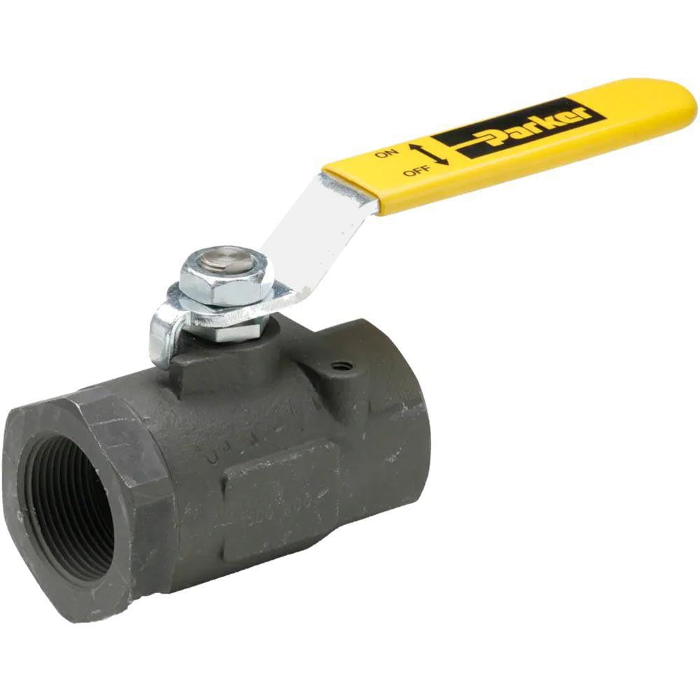 PARKER Parker XV502CS-20 Ball Valve 1-1/4 in Fnpt Carbon Steel