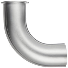 DIXON VALVE & COUPLING Dixon Valve and Coupling B2CM-G300 90 Degree Clamp x Polished Weld Elbow (3 in Tube OD)