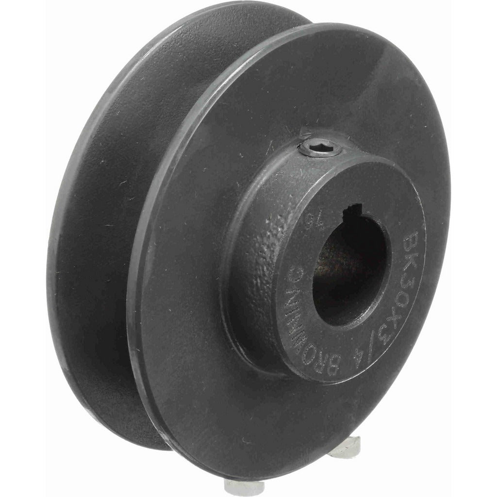 BROWNING Browning 1028018 Single Groove Sheave 3.15in Od Cast Iron