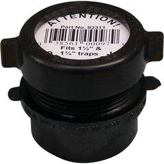 CHARLOTTE PIPE Charlotte Pipe ABS 00103R 0600HA 1-1/2 in. x 1-1/4 in. Spg x Tubular Waste Adapter (1-1/2 in. x 1-1/4 in.)