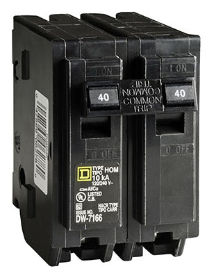 SQUARE D Square D HOM240CP 40A Double Pole Circuit Breaker