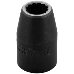 PROTO Proto J7414 Impact Socket 1/2 in Drive 7/16 in 12-point