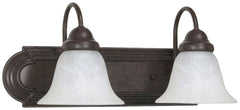SATCO Satco 60-324 Ballerina 2-light Vanity Light 18 in Old Bronze
