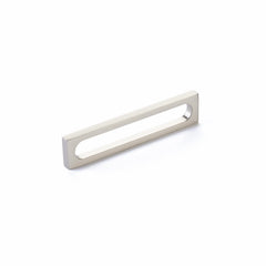 SCHAUB Schaub 10033-BN Oval Slot Cabinet Pull Brushed Nickel