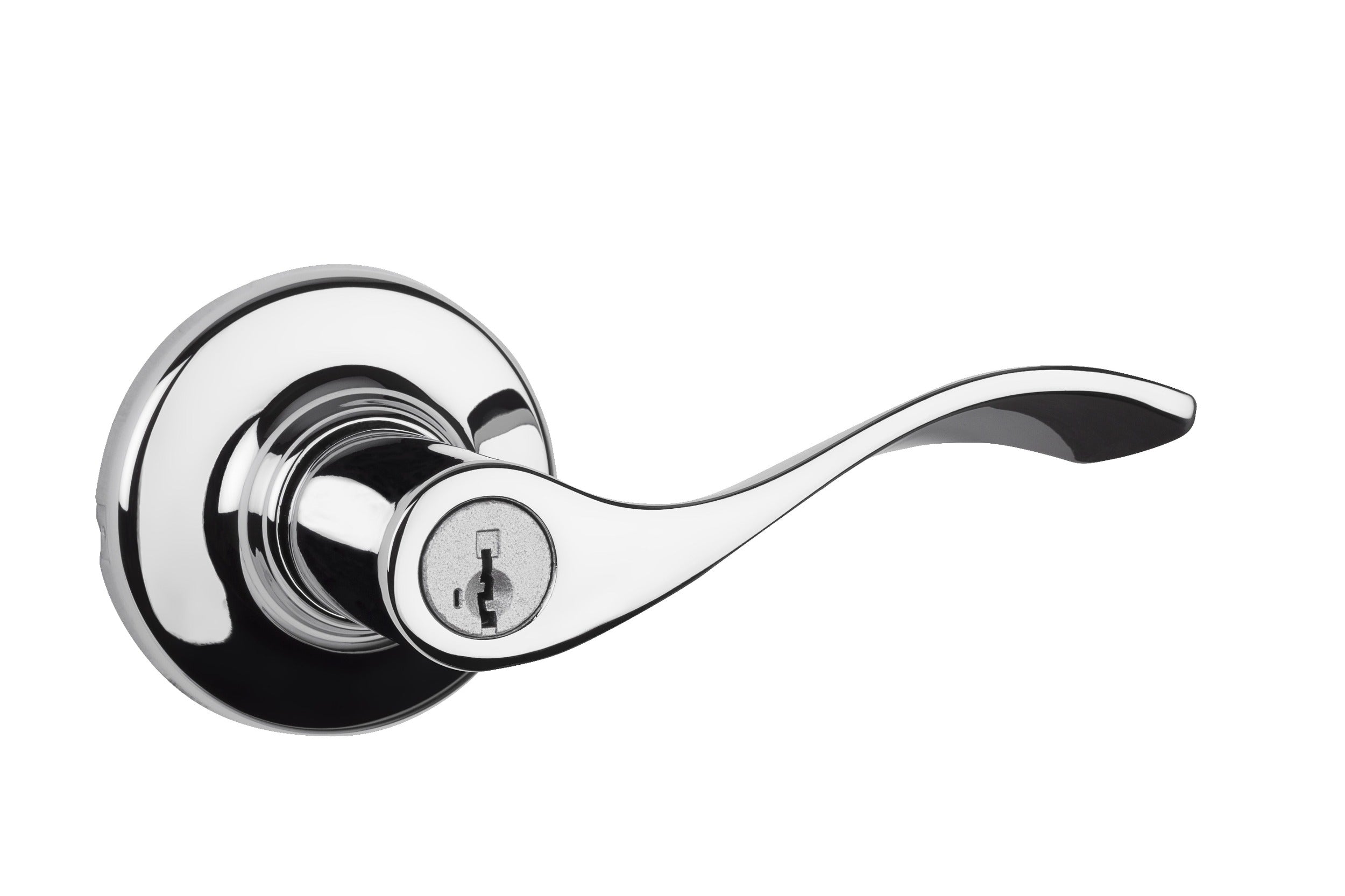 KWIKSET Kwikset 405BL-26S Balboa Lever Entry Lock Smartkey Chrome