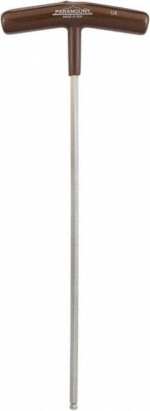 PARAMOUNT Paramount PAR34112 T-handle Ball End Hex Key 1/4 Inch