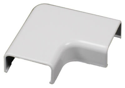 WIREMOLD Wiremold Company C56 Flat Elbow Cord Cover White