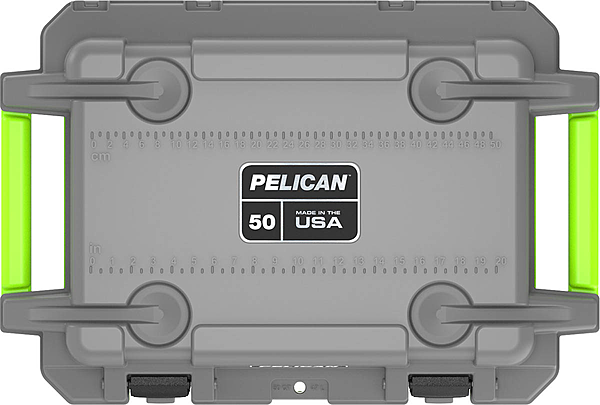 PELICAN Pelican 50Q-1-DKGRYEGRN Elite Cooler 50 Qt (50Q-1-DKGRYEGRN)