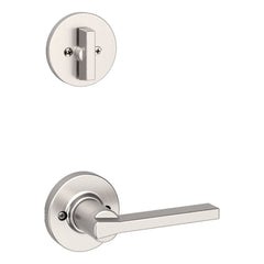 KWIKSET Kwikset 966CSLRDT-15.UNIV Casey Lever Handleset Trim Satin Nickel